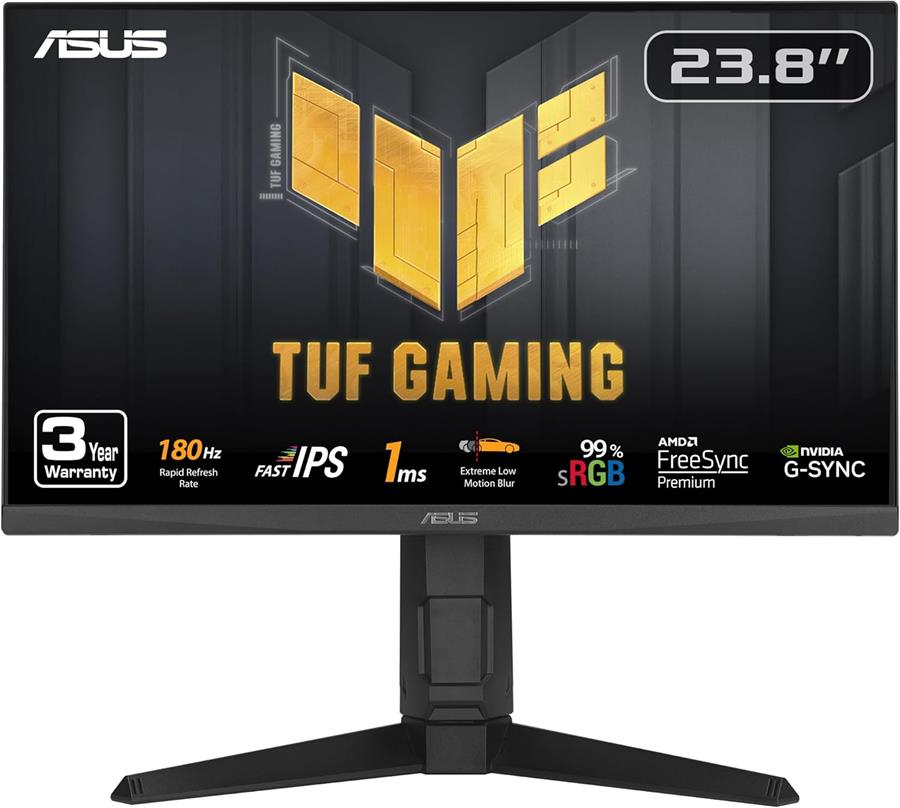 Monitor Asus 24" VG249QL3A-J Tuf Gaming 180Hz FHD Ips 1ms