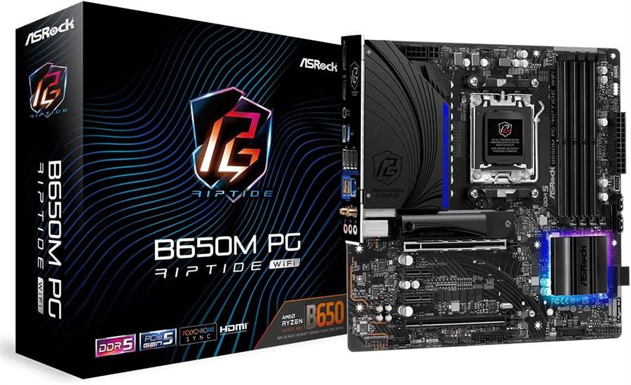 Motherboard ASROCK B650M PG Riptide WiFi AM5