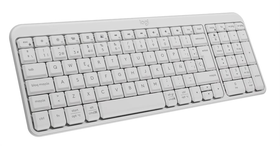Teclado Logitech K250 Blanco Bluetooth