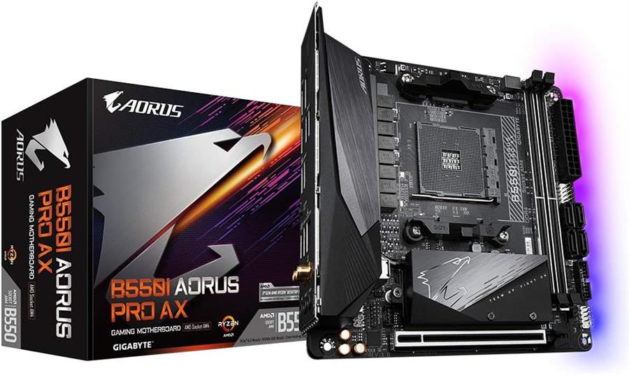 MOTHERBOARD GIGABYTE B550I AORUS PRO AX 1.3