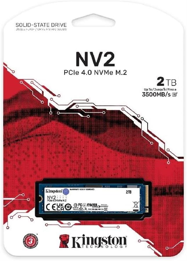 DISCO SSD 2TB KINGSTON NV2 M.2 NVME GEN 4